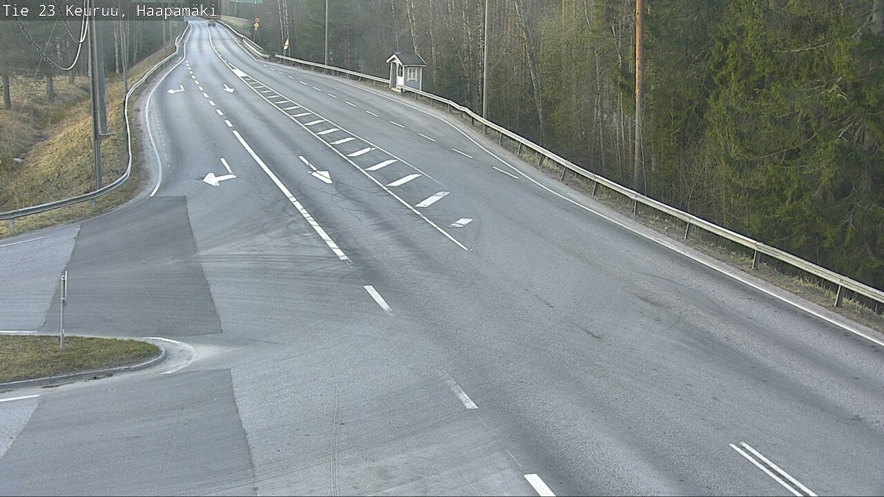 Weather Camera Image Road 23 Haapamäki, Keuruu, Keski-Suomi