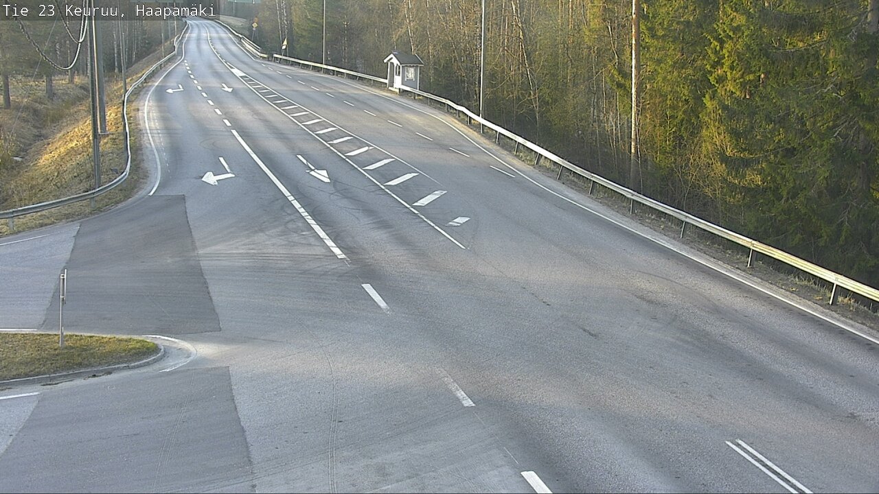 Weather Camera Image Road 23 Haapamäki, Keuruu, Keski-Suomi