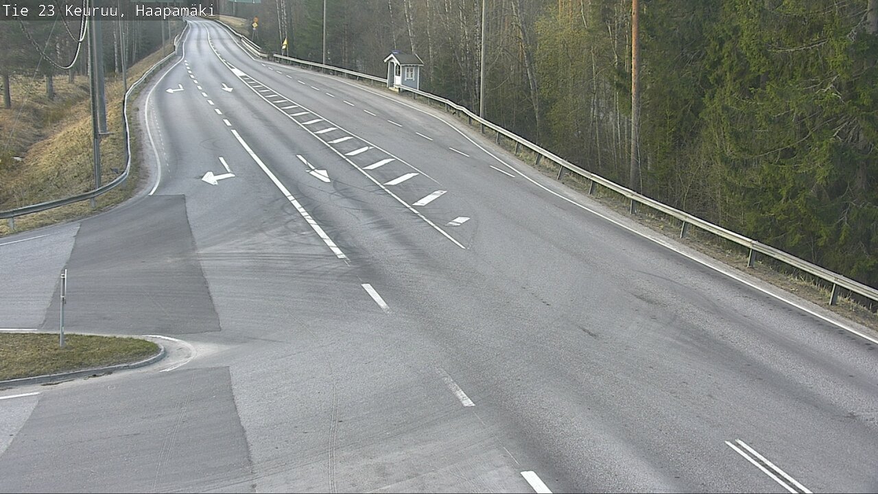 Weather Camera Image Road 23 Haapamäki, Keuruu, Keski-Suomi