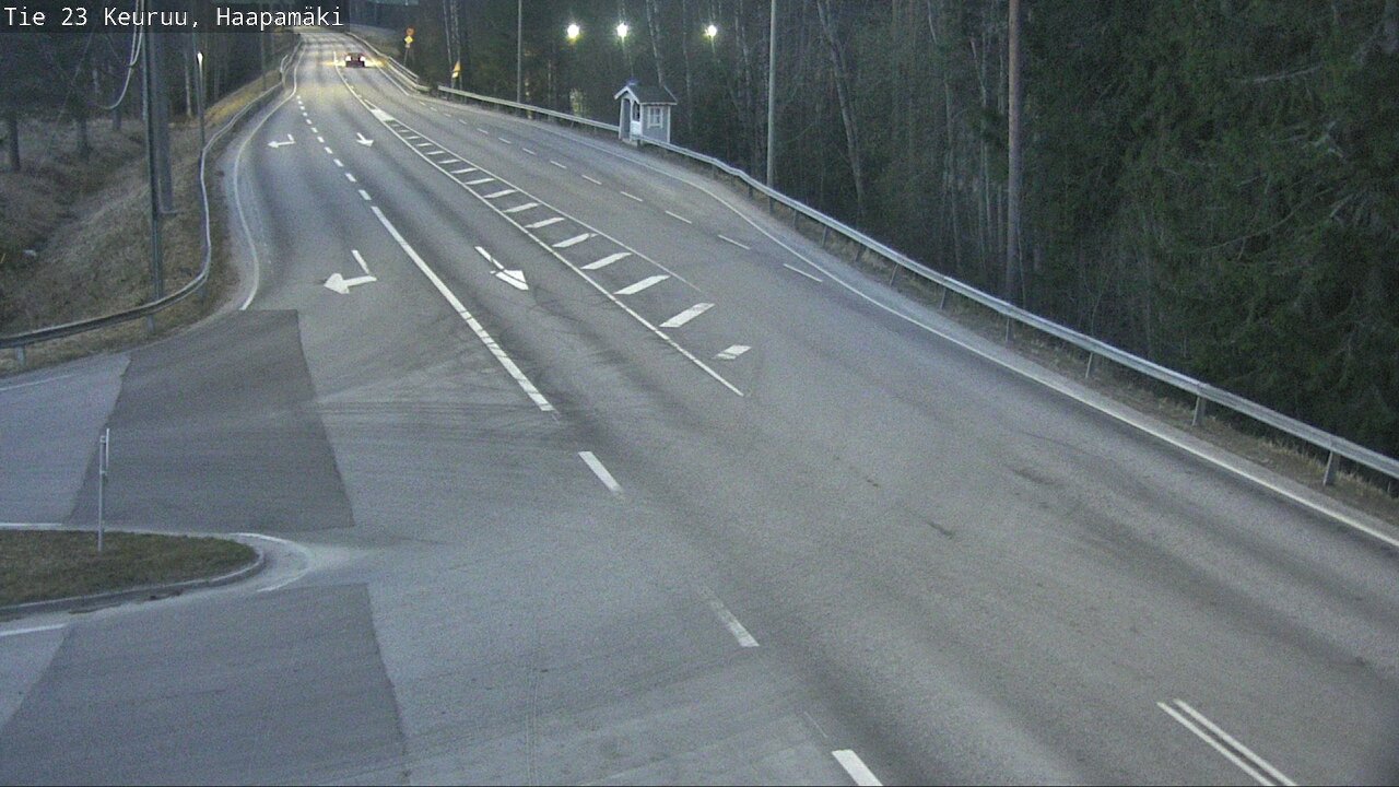 Weather Camera Image Väg 23 Haapamäki, Keuruu, Keski-Suomi