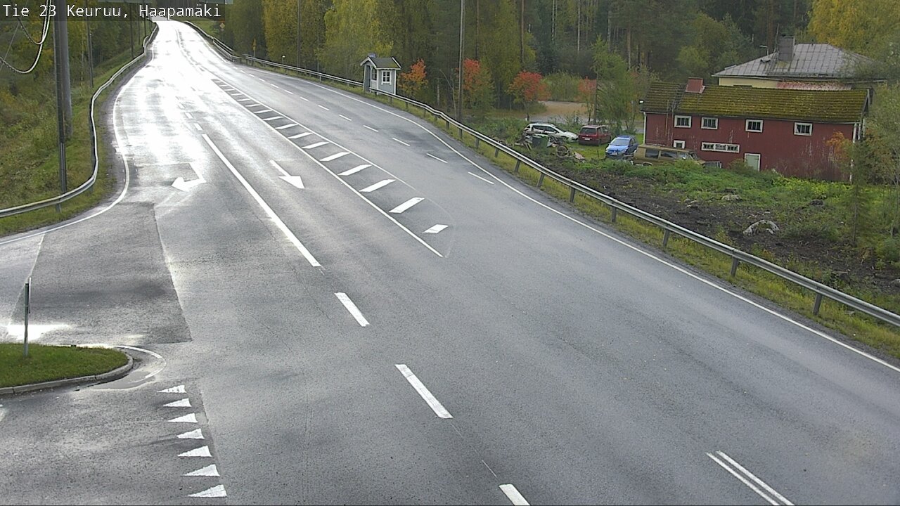 Weather Camera Image Road 23 Haapamäki, Keuruu, Keski-Suomi