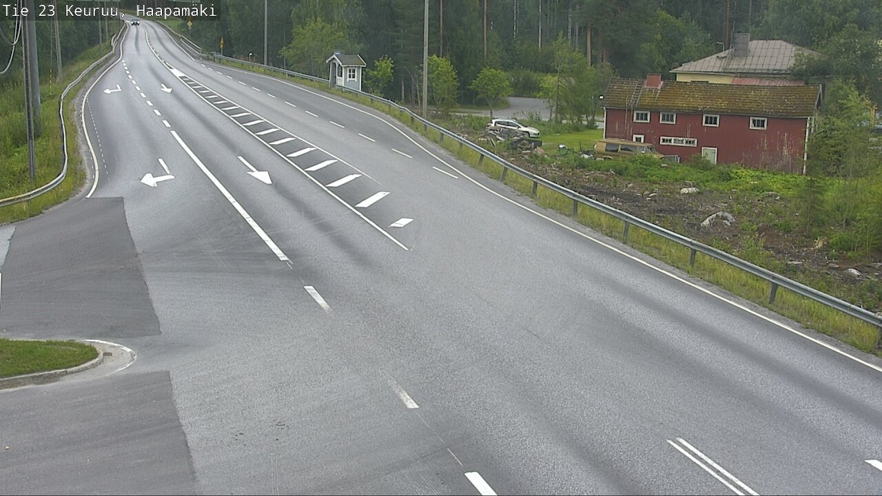 Weather Camera Image Road 23 Haapamäki, Keuruu, Keski-Suomi