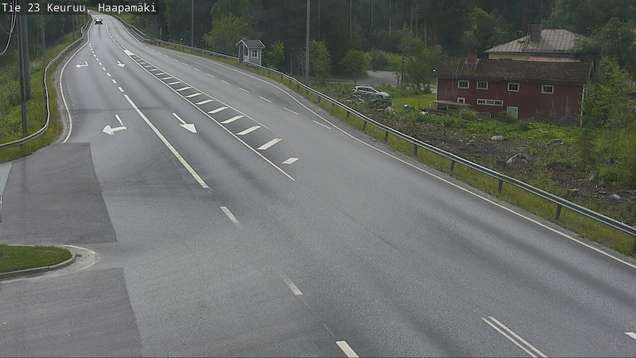 Weather Camera Image Road 23 Haapamäki, Keuruu, Keski-Suomi
