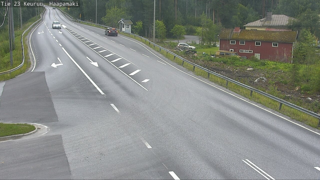 Weather Camera Image Road 23 Haapamäki, Keuruu, Keski-Suomi