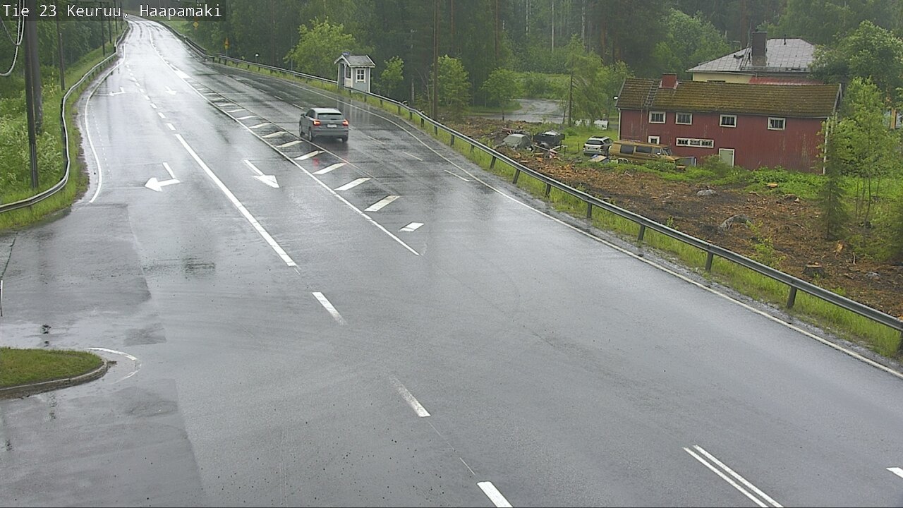 Weather Camera Image Road 23 Haapamäki, Keuruu, Keski-Suomi