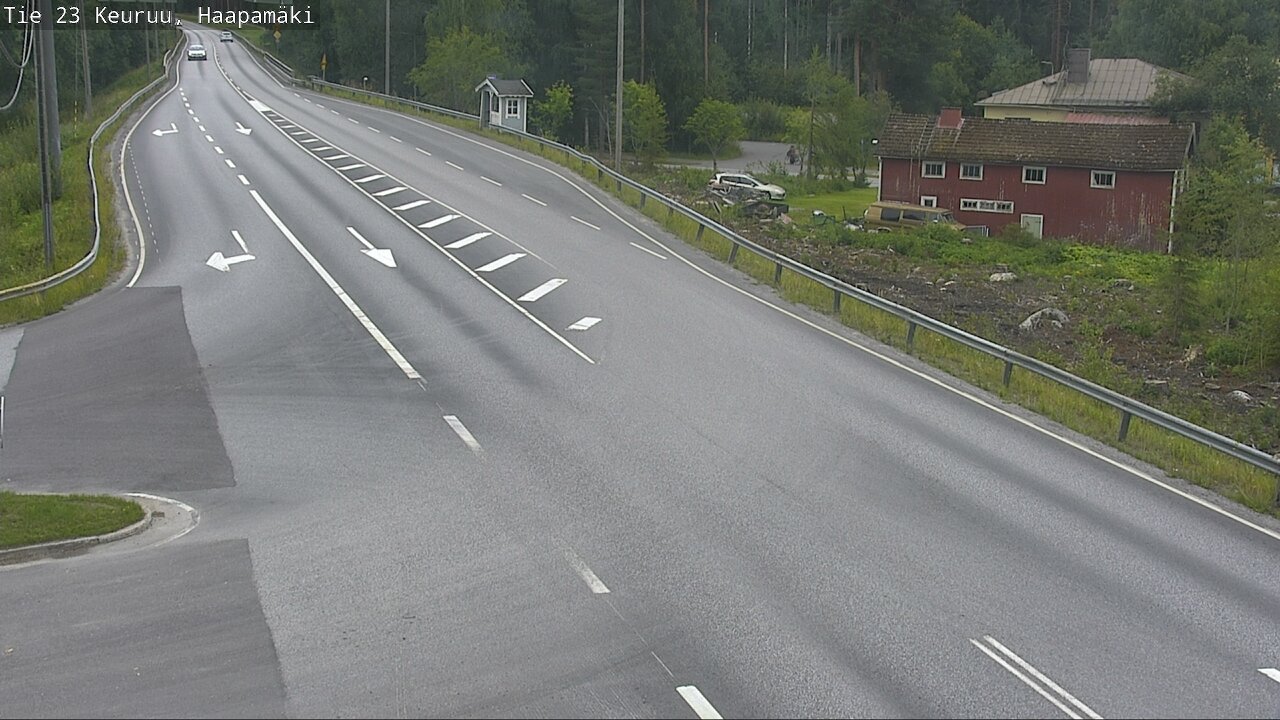 Weather Camera Image Road 23 Haapamäki, Keuruu, Keski-Suomi