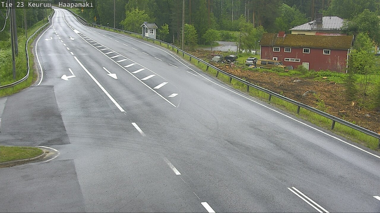 Weather Camera Image Road 23 Haapamäki, Keuruu, Keski-Suomi