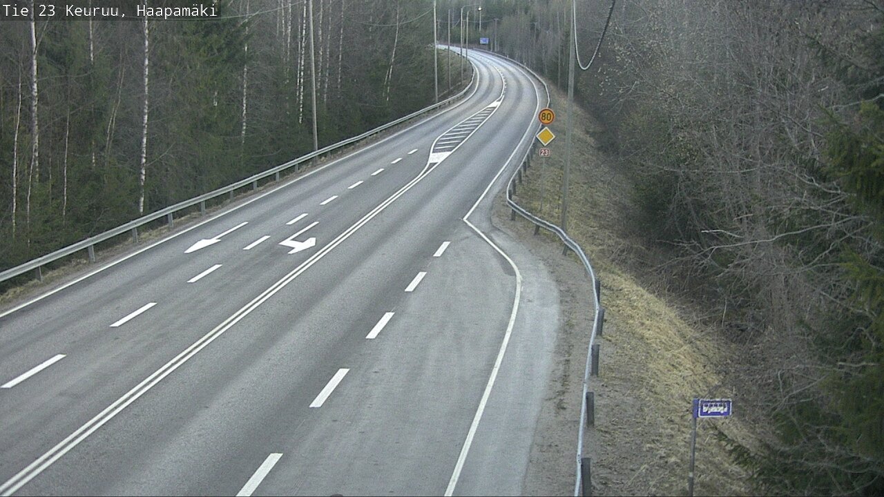 Weather Camera Image Väg 23 Haapamäki, Keuruu, Keski-Suomi