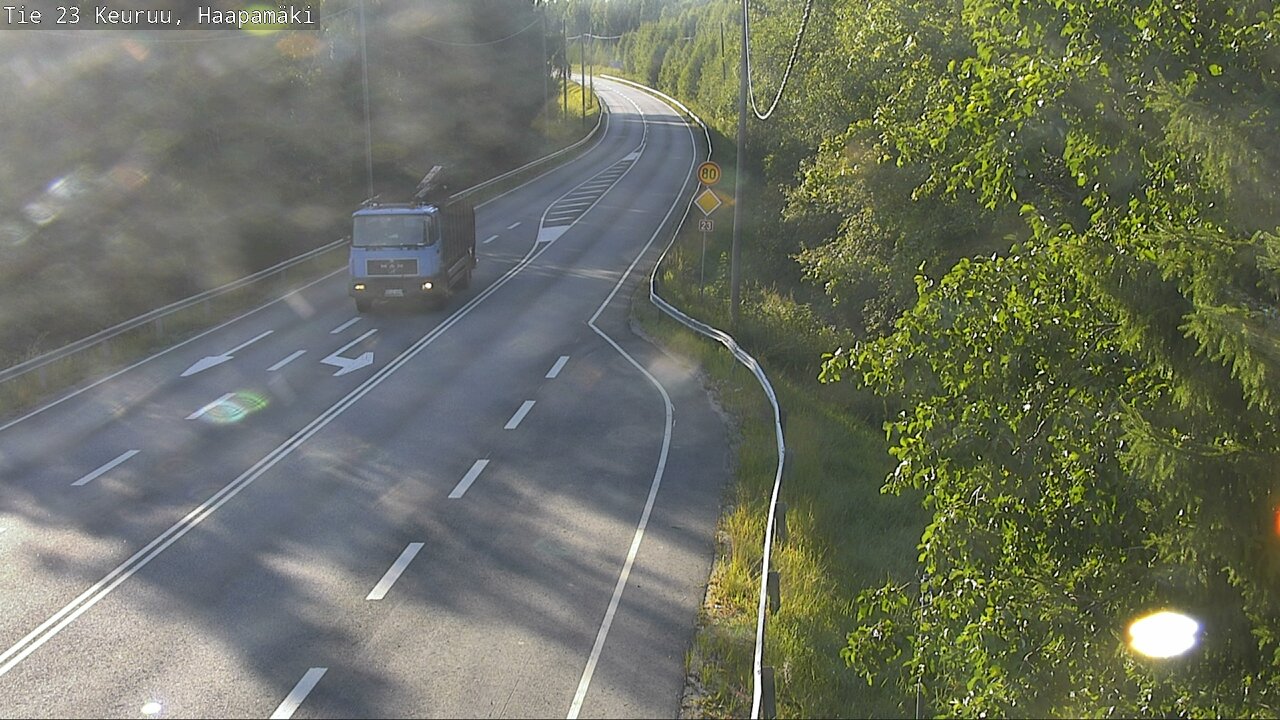 Kelikamerat Kuva Tie 23 Haapamäki, Keuruu, Keski-Suomi