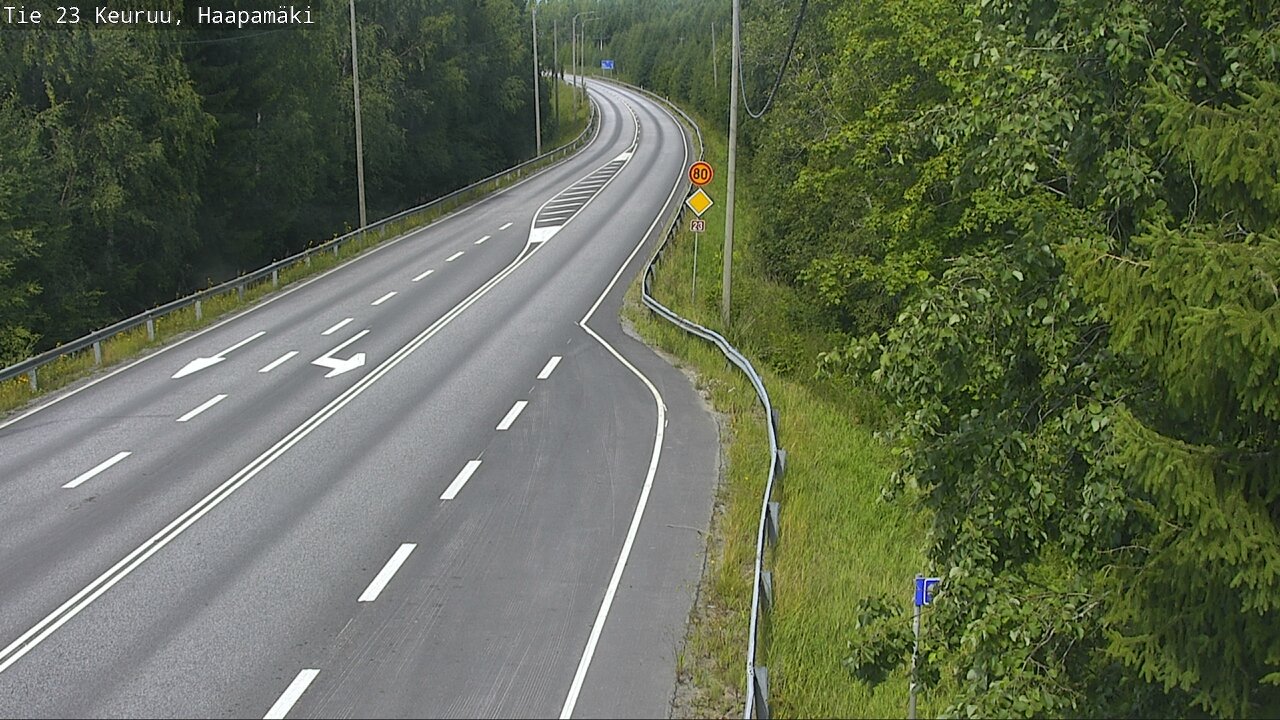 Kelikamerat Kuva Tie 23 Haapamäki, Keuruu, Keski-Suomi