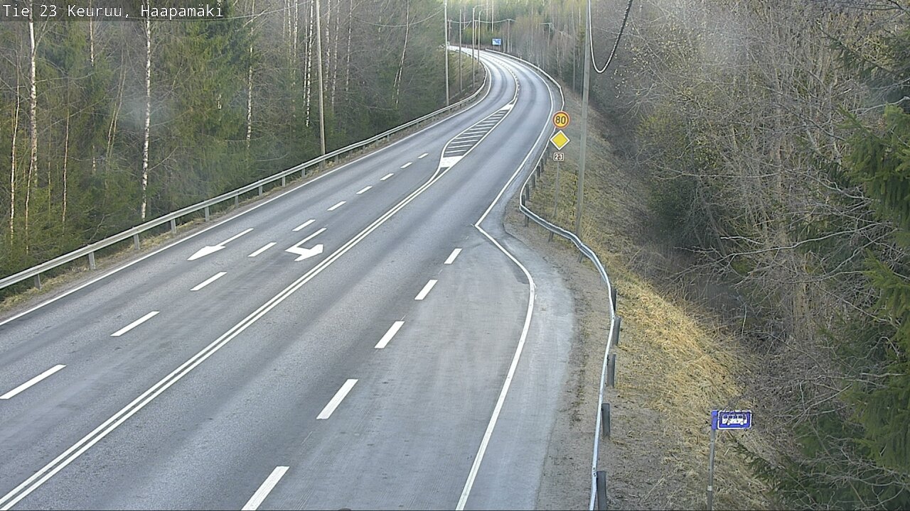 Weather Camera Image Road 23 Haapamäki, Keuruu, Keski-Suomi