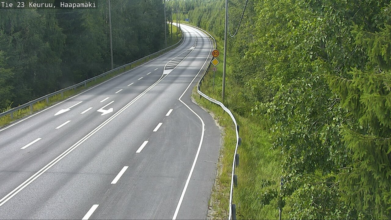 Kelikamerat Kuva Tie 23 Haapamäki, Keuruu, Keski-Suomi