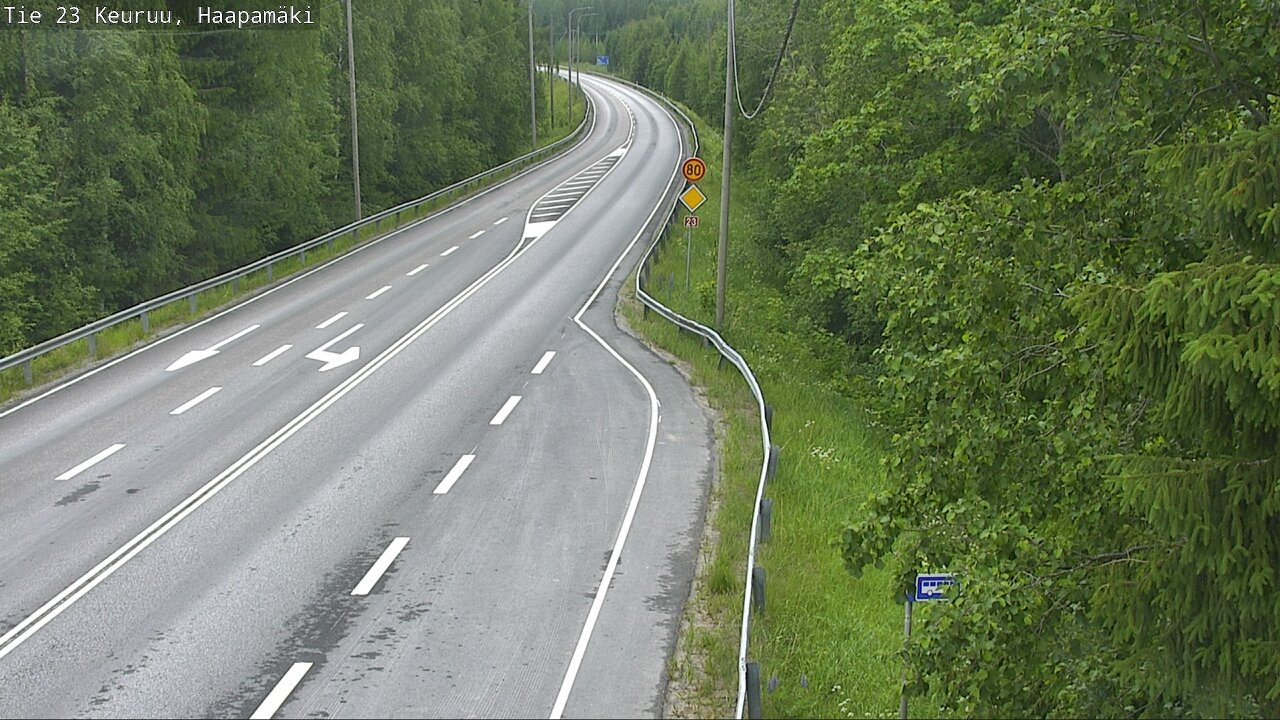 Kelikamerat Kuva Tie 23 Haapamäki, Keuruu, Keski-Suomi