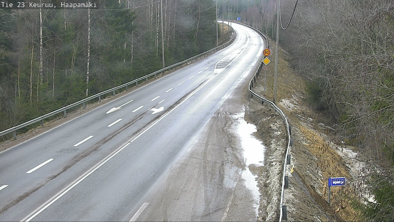 Weather Camera Image Road 23 Haapamäki, Keuruu, Keski-Suomi