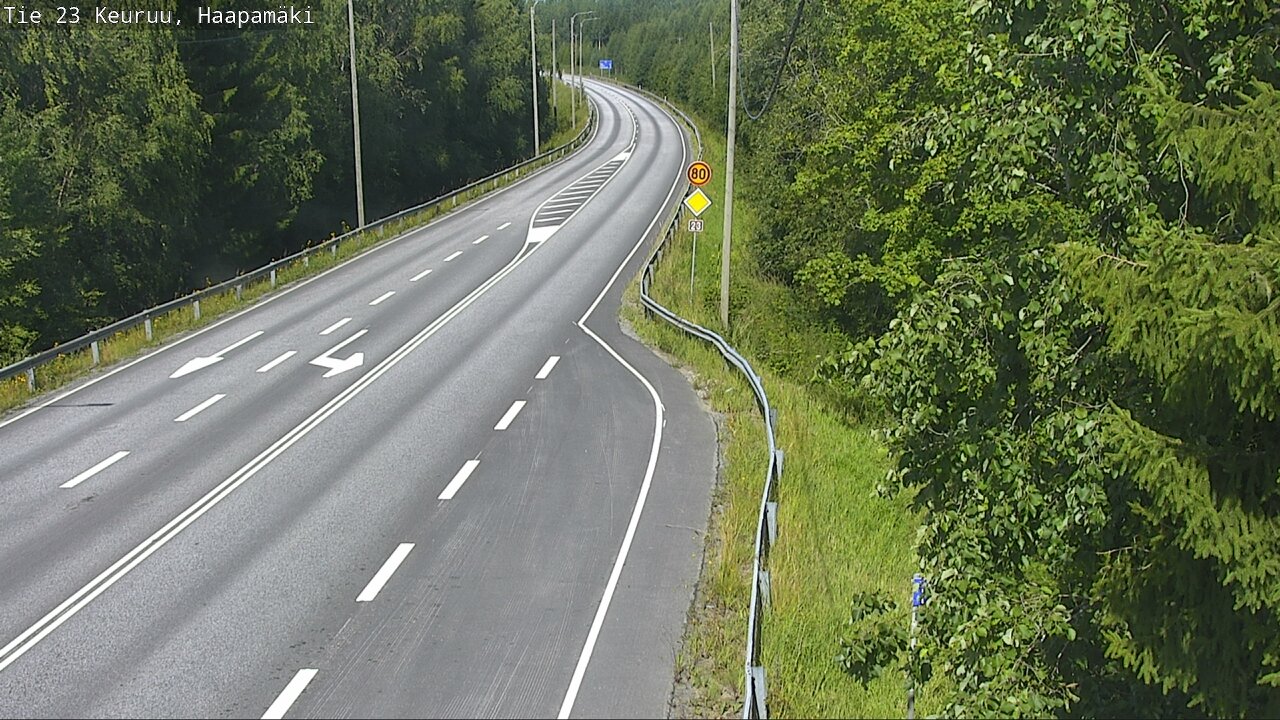 Kelikamerat Kuva Tie 23 Haapamäki, Keuruu, Keski-Suomi