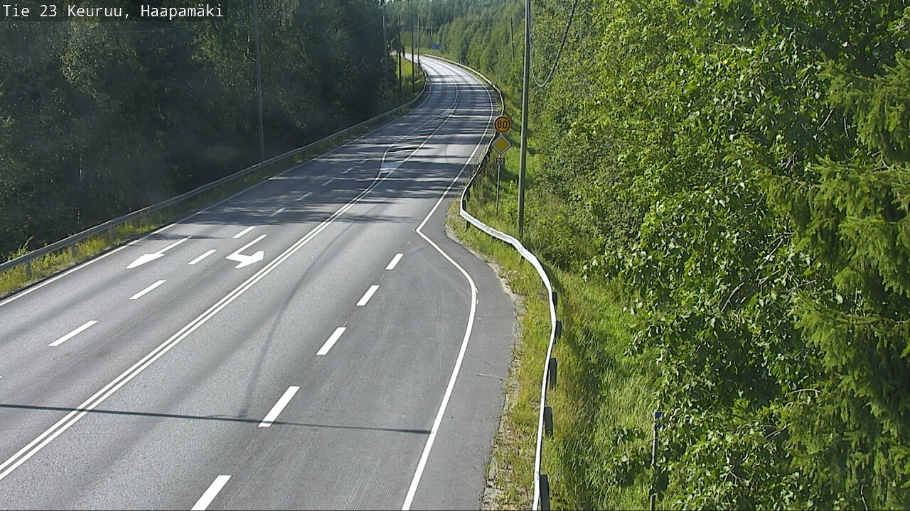 Kelikamerat Kuva Tie 23 Haapamäki, Keuruu, Keski-Suomi