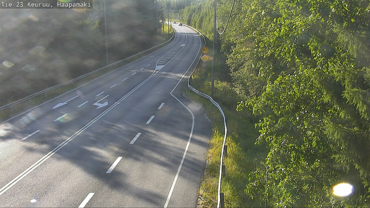 Kelikamerat Kuva Tie 23 Haapamäki, Keuruu, Keski-Suomi