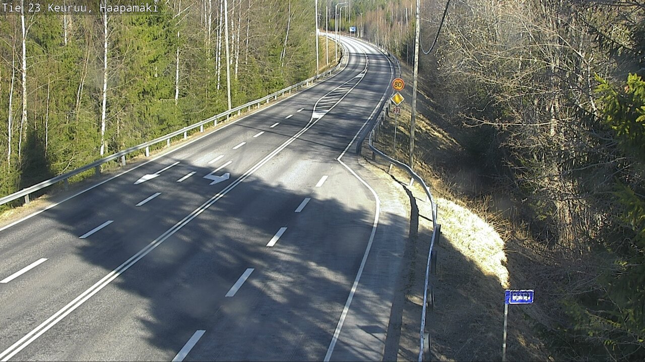Kelikamerat Kuva Tie 23 Haapamäki, Keuruu, Keski-Suomi
