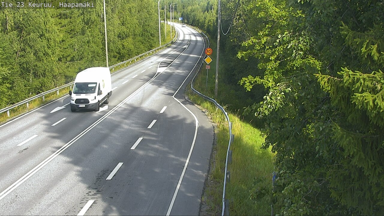 Kelikamerat Kuva Tie 23 Haapamäki, Keuruu, Keski-Suomi