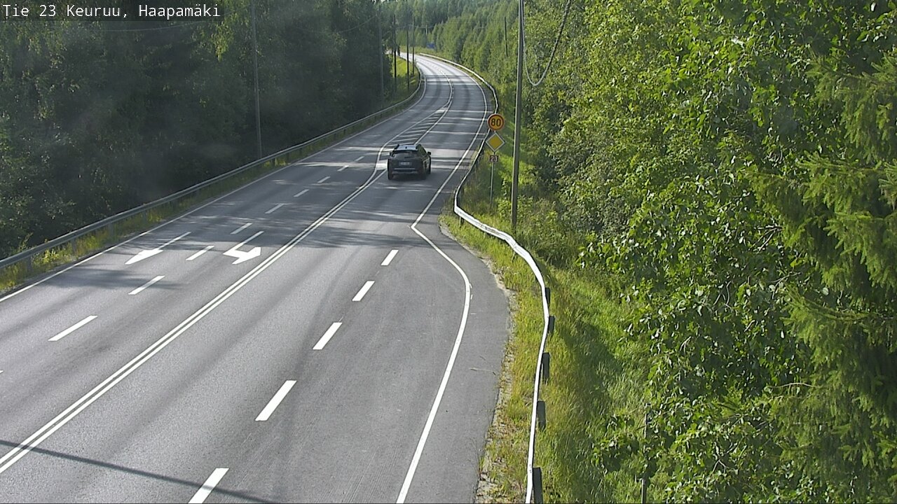 Kelikamerat Kuva Tie 23 Haapamäki, Keuruu, Keski-Suomi