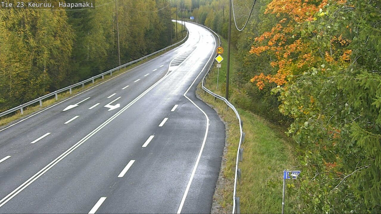 Weather Camera Image Road 23 Haapamäki, Keuruu, Keski-Suomi