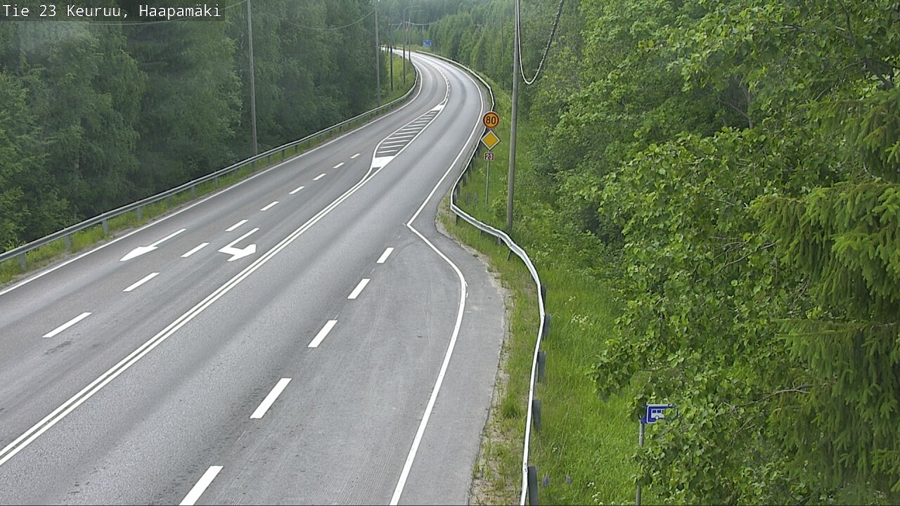 Kelikamerat Kuva Tie 23 Haapamäki, Keuruu, Keski-Suomi