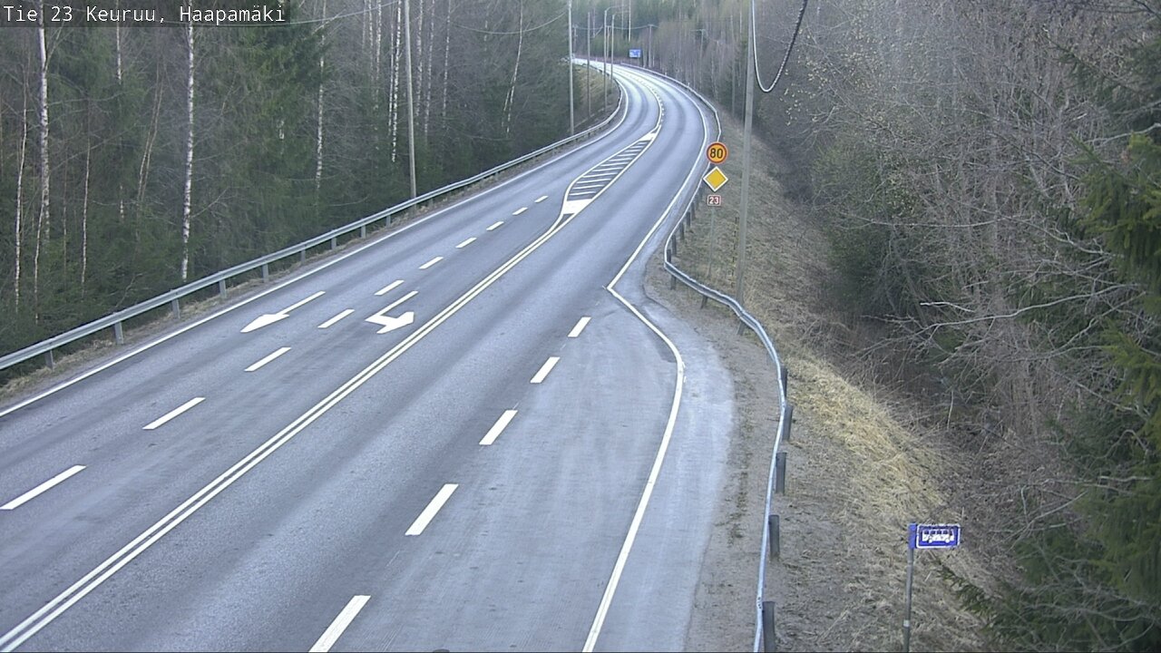 Weather Camera Image Väg 23 Haapamäki, Keuruu, Keski-Suomi