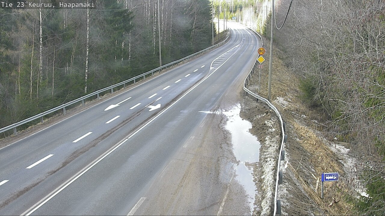 Weather Camera Image Väg 23 Haapamäki, Keuruu, Keski-Suomi