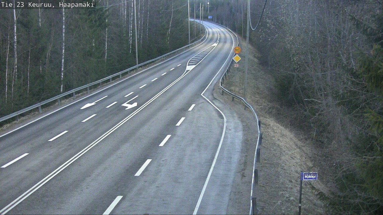 Kelikamerat Kuva Tie 23 Haapamäki, Keuruu, Keski-Suomi