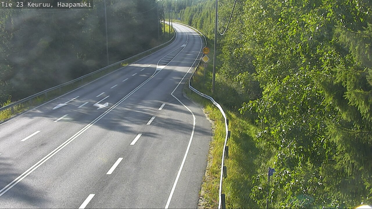 Kelikamerat Kuva Tie 23 Haapamäki, Keuruu, Keski-Suomi