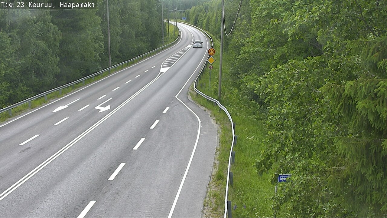 Kelikamerat Kuva Tie 23 Haapamäki, Keuruu, Keski-Suomi