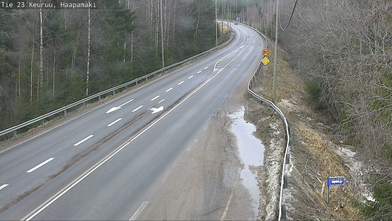 Weather Camera Image Väg 23 Haapamäki, Keuruu, Keski-Suomi