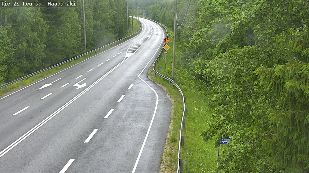 Kelikamerat Kuva Tie 23 Haapamäki, Keuruu, Keski-Suomi