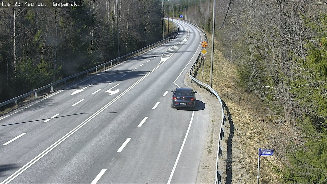 Kelikamerat Kuva Tie 23 Haapamäki, Keuruu, Keski-Suomi
