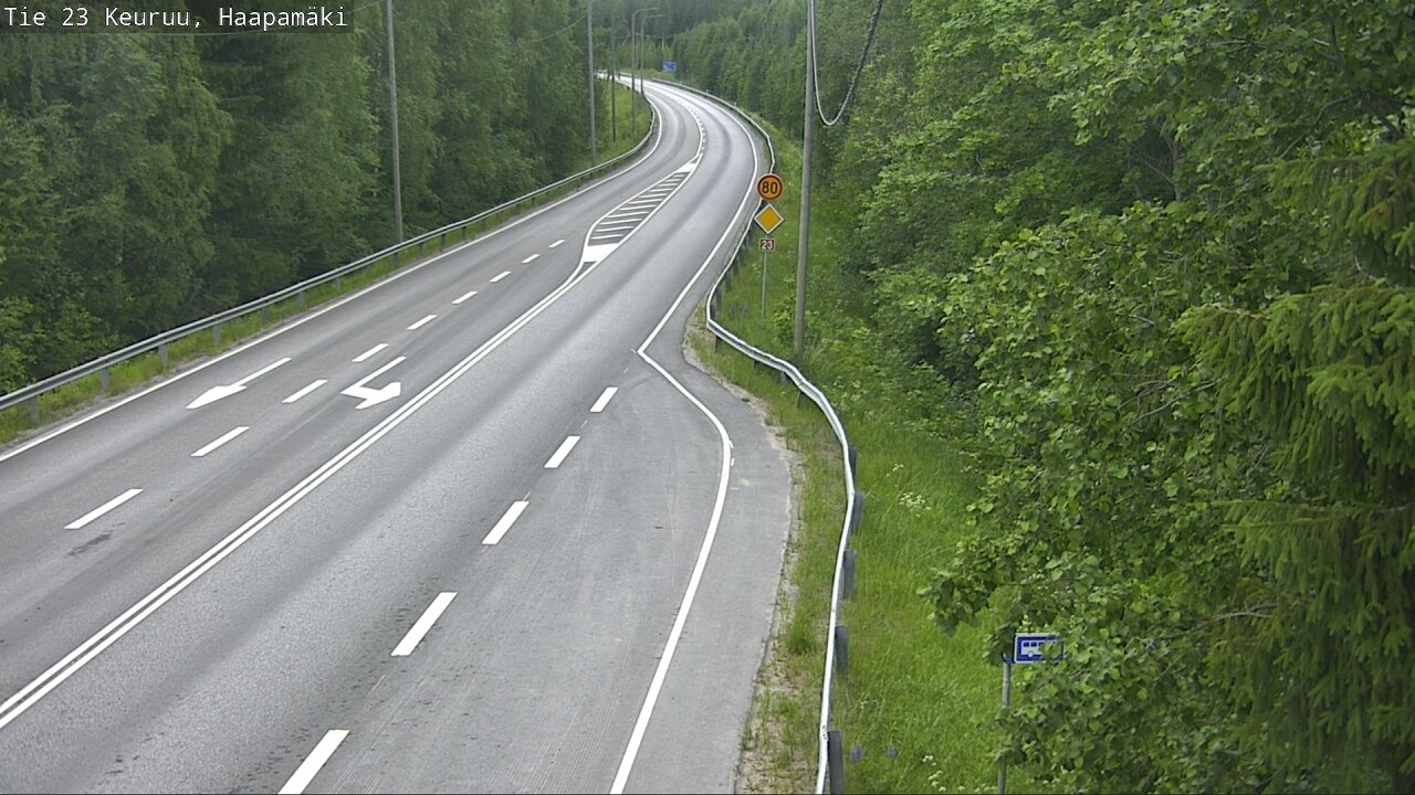 Kelikamerat Kuva Tie 23 Haapamäki, Keuruu, Keski-Suomi