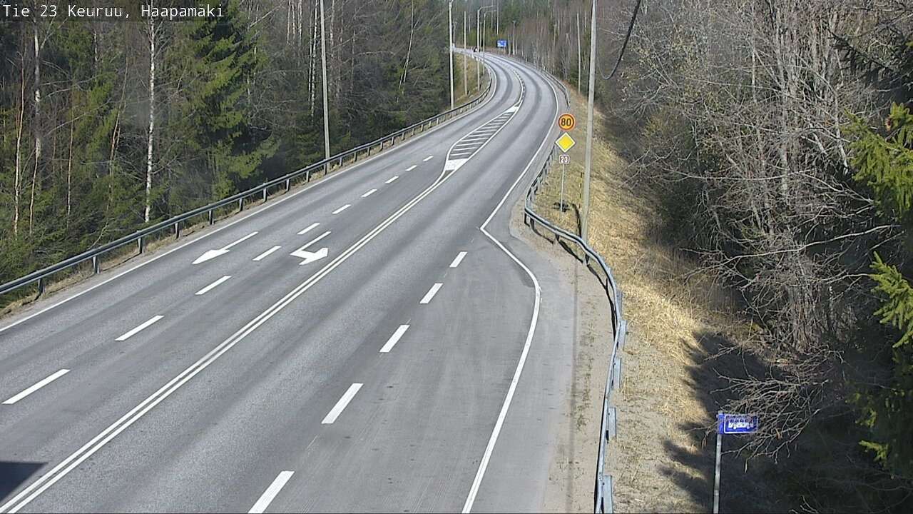 Kelikamerat Kuva Tie 23 Haapamäki, Keuruu, Keski-Suomi