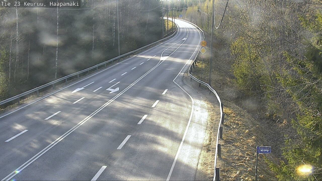 Kelikamerat Kuva Tie 23 Haapamäki, Keuruu, Keski-Suomi