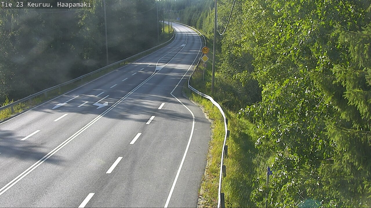 Kelikamerat Kuva Tie 23 Haapamäki, Keuruu, Keski-Suomi