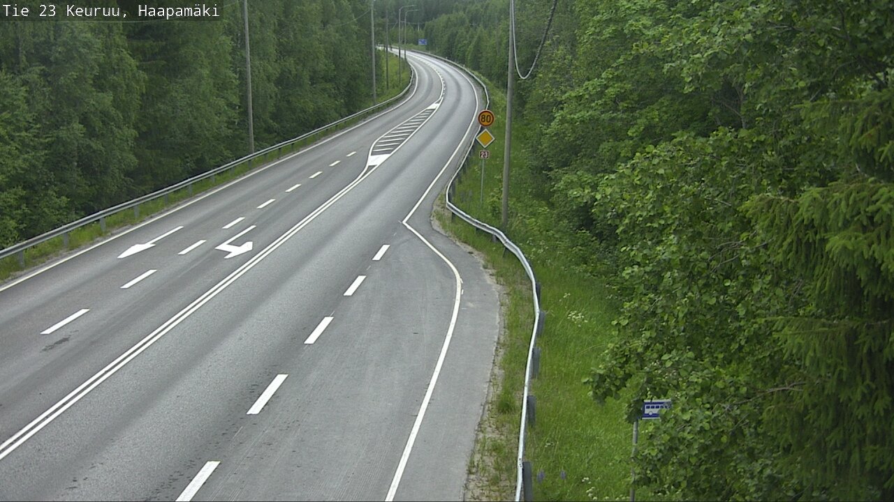 Kelikamerat Kuva Tie 23 Haapamäki, Keuruu, Keski-Suomi