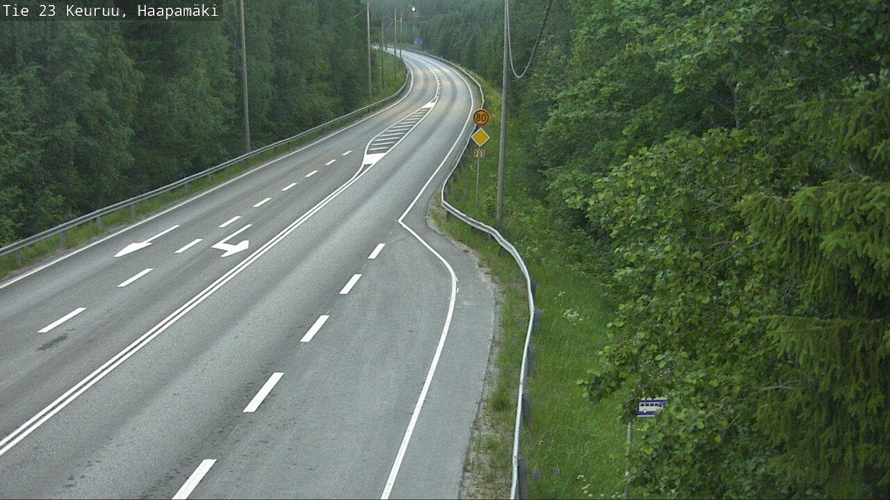 Kelikamerat Kuva Tie 23 Haapamäki, Keuruu, Keski-Suomi