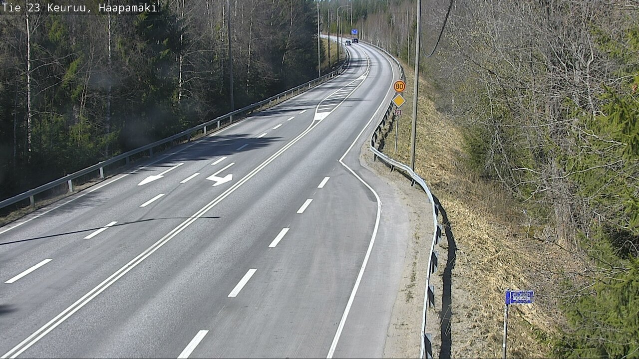 Kelikamerat Kuva Tie 23 Haapamäki, Keuruu, Keski-Suomi