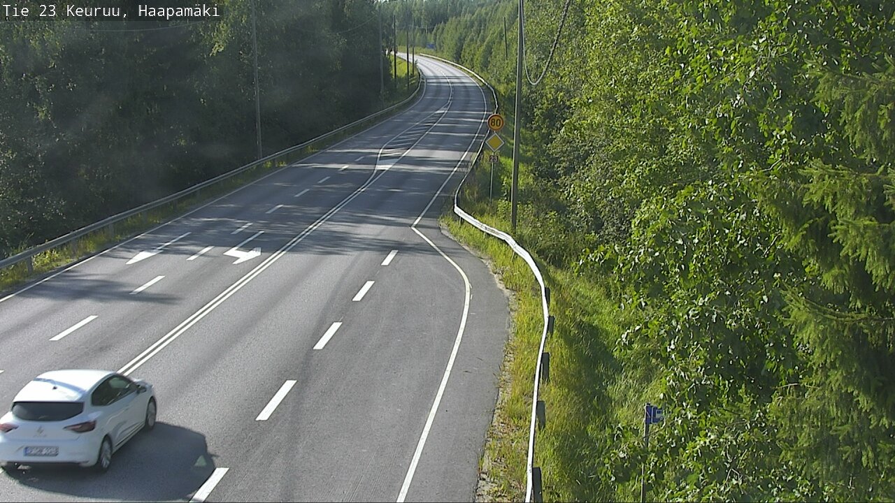 Kelikamerat Kuva Tie 23 Haapamäki, Keuruu, Keski-Suomi