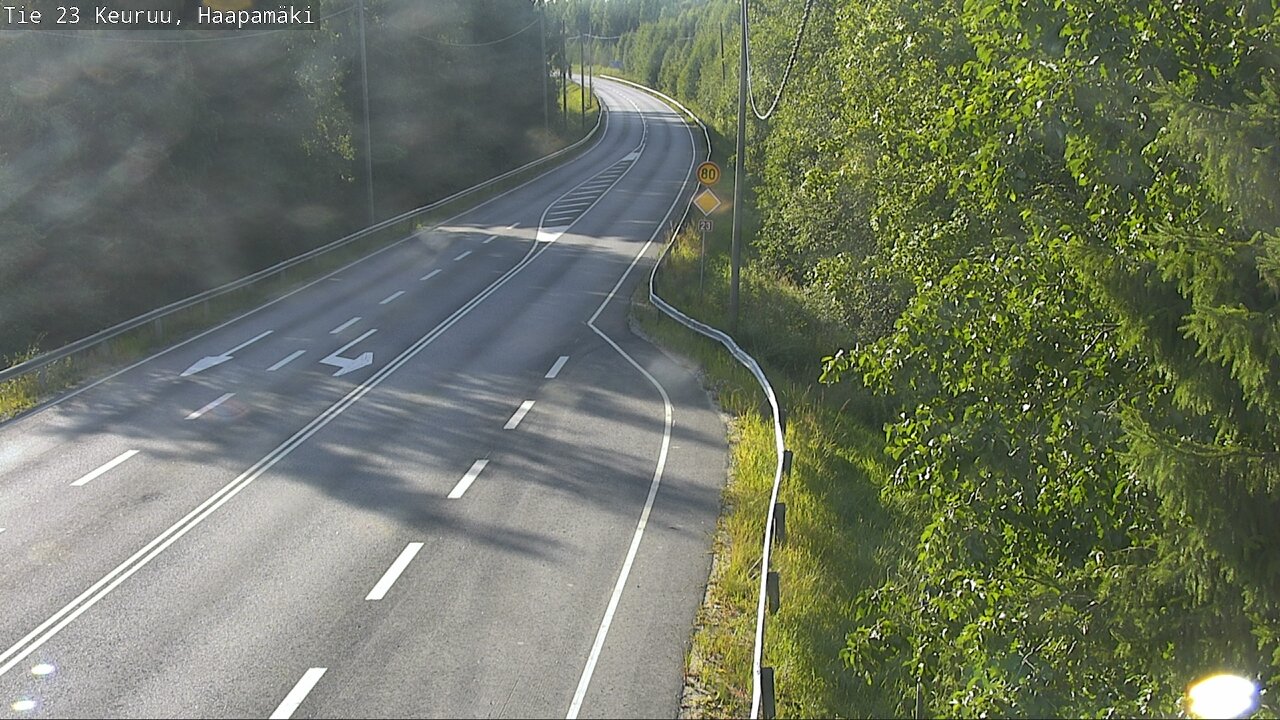 Kelikamerat Kuva Tie 23 Haapamäki, Keuruu, Keski-Suomi