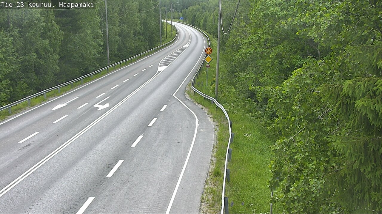 Kelikamerat Kuva Tie 23 Haapamäki, Keuruu, Keski-Suomi