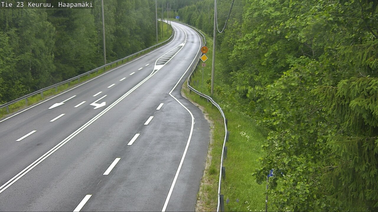 Kelikamerat Kuva Tie 23 Haapamäki, Keuruu, Keski-Suomi