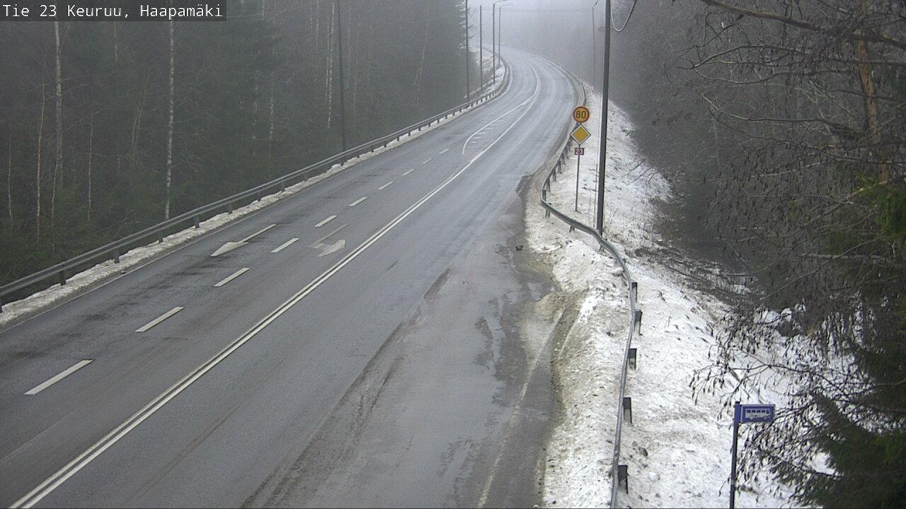 Weather Camera Image Väg 23 Haapamäki, Keuruu, Keski-Suomi