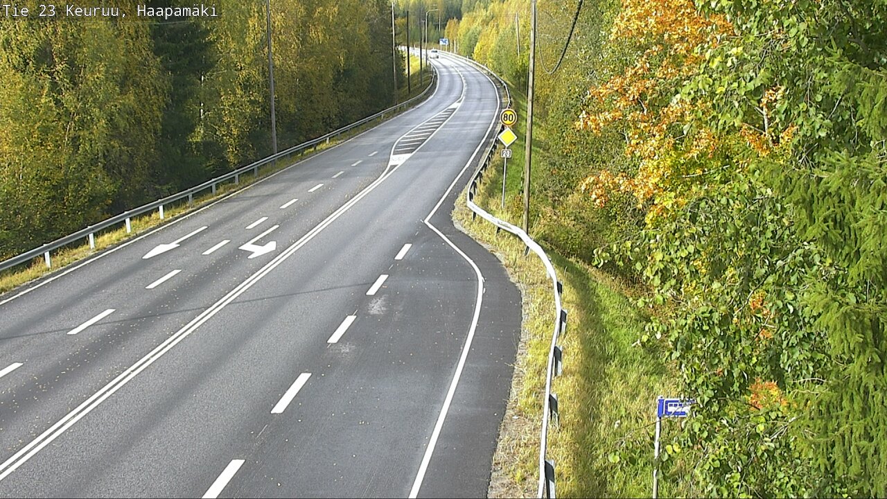 Kelikamerat Kuva Tie 23 Haapamäki, Keuruu, Keski-Suomi