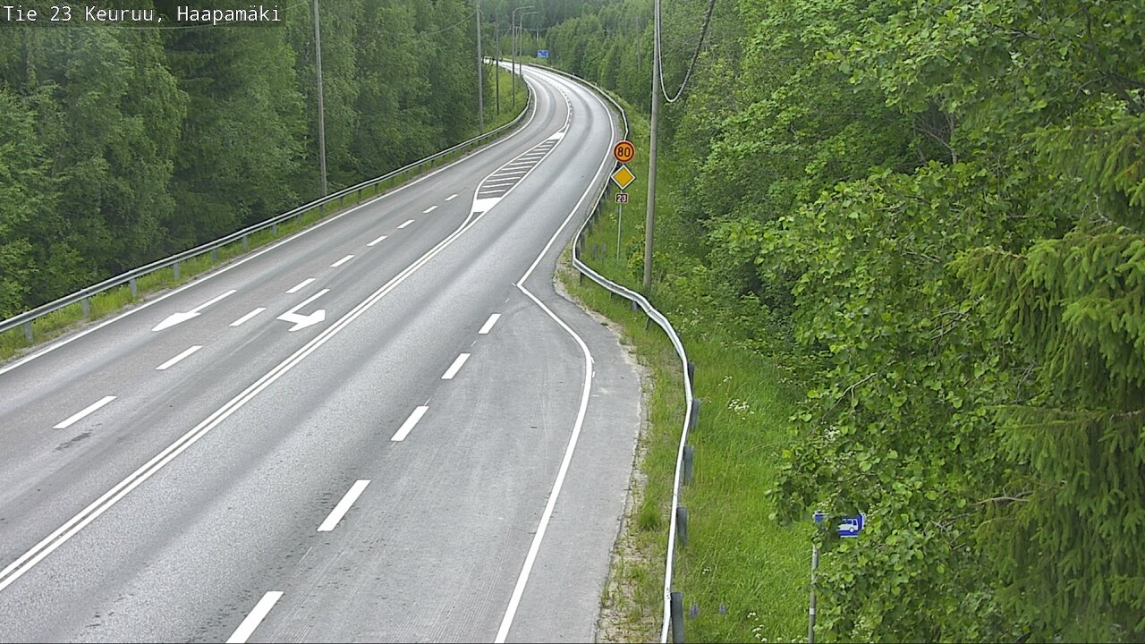 Kelikamerat Kuva Tie 23 Haapamäki, Keuruu, Keski-Suomi