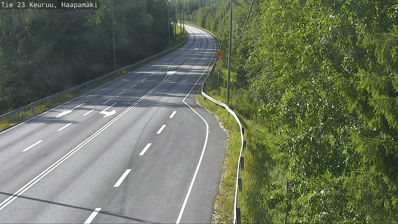 Kelikamerat Kuva Tie 23 Haapamäki, Keuruu, Keski-Suomi