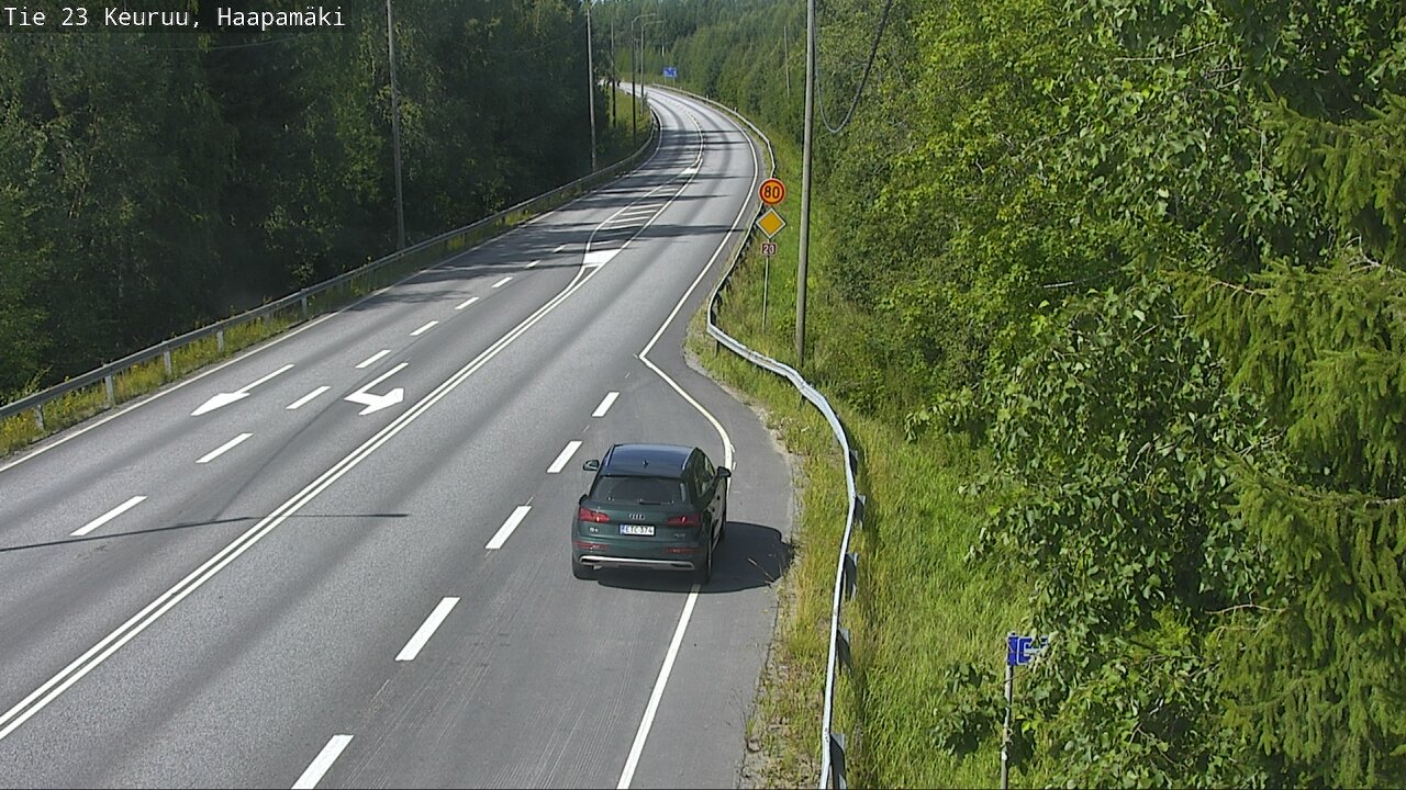 Kelikamerat Kuva Tie 23 Haapamäki, Keuruu, Keski-Suomi